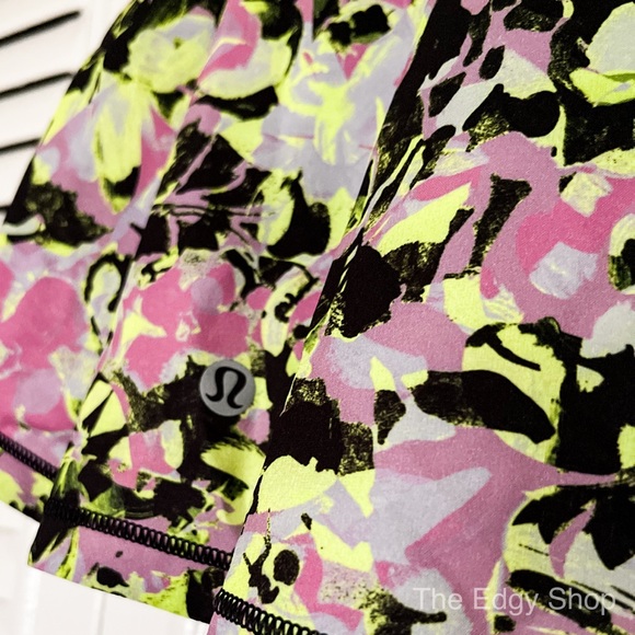 lululemon athletica | Pace Rival Mid-Rise Skirt Inflected Highlight Yellow Multi - Picture 4 of 8